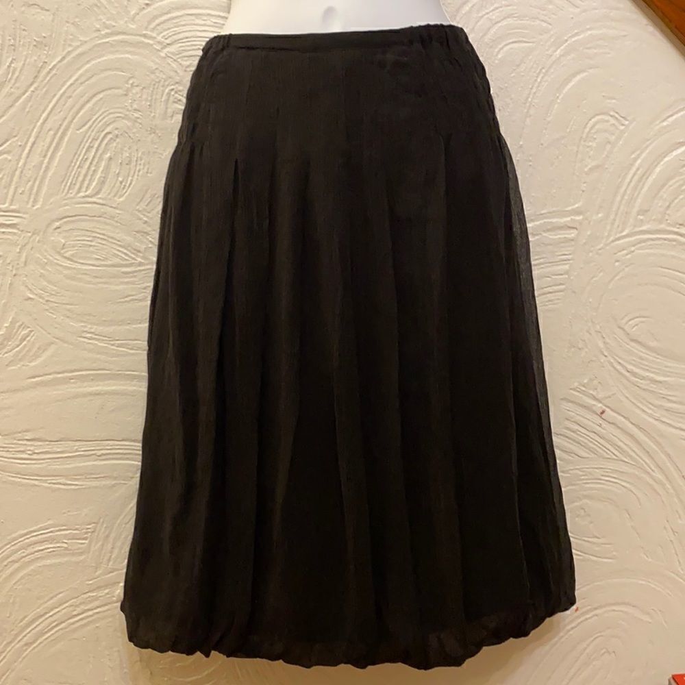 NWT Cote Femme silk pleated skirt 2‎